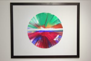 Damien Hirst Circle Spin Painting