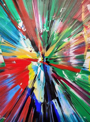 Spinpaintings.com – Damien Hirst spin paintings private collection